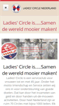 Mobile Screenshot of ladiescircle.nl