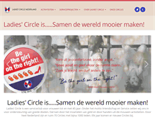 Tablet Screenshot of ladiescircle.nl